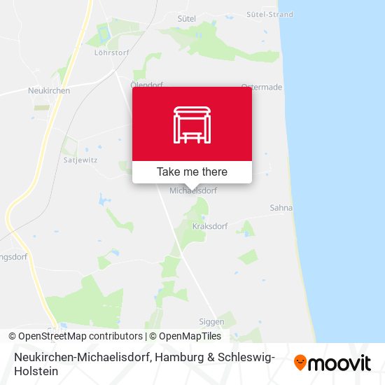 Neukirchen-Michaelisdorf map