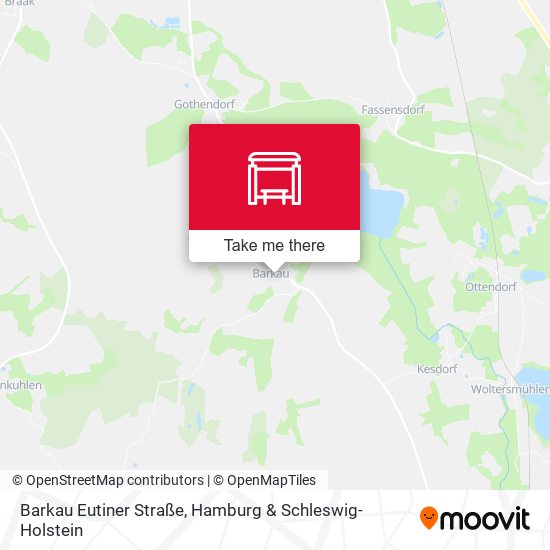 Barkau Eutiner Straße map