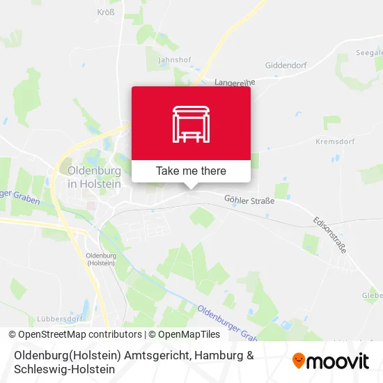 Карта Oldenburg(Holstein) Amtsgericht