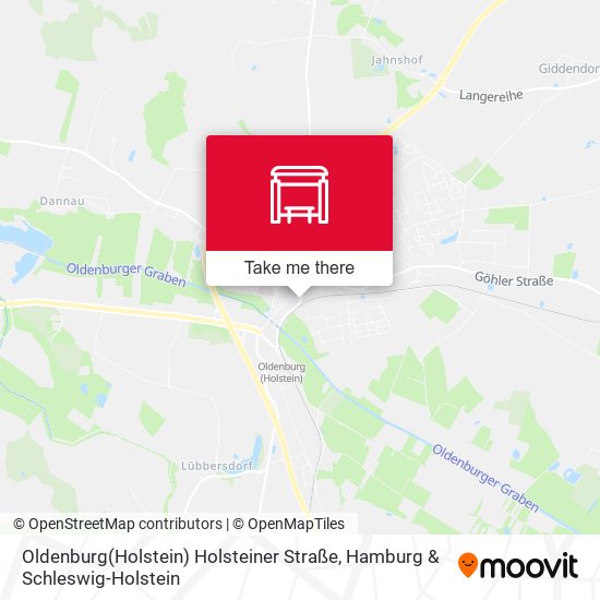 Oldenburg(Holstein) Holsteiner Straße map