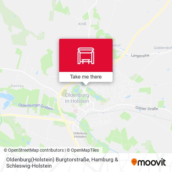 Oldenburg(Holstein) Burgtorstraße map