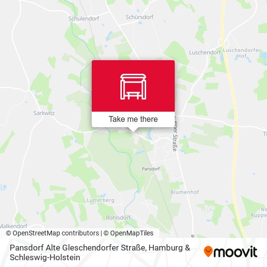 Pansdorf Alte Gleschendorfer Straße map
