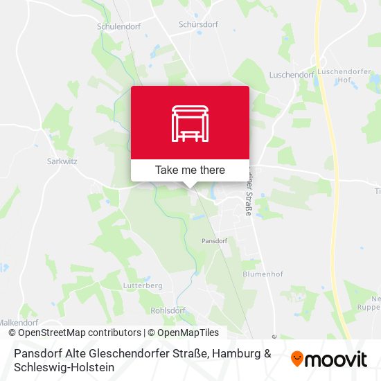Pansdorf Alte Gleschendorfer Straße map