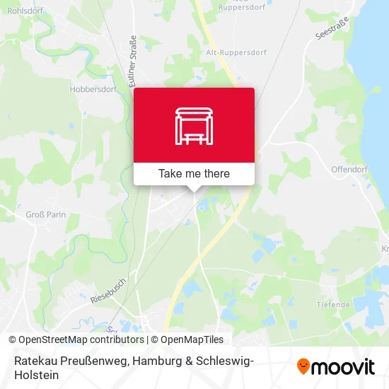 Карта Ratekau Preußenweg