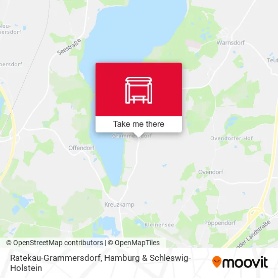 Карта Ratekau-Grammersdorf