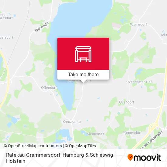Карта Ratekau-Grammersdorf