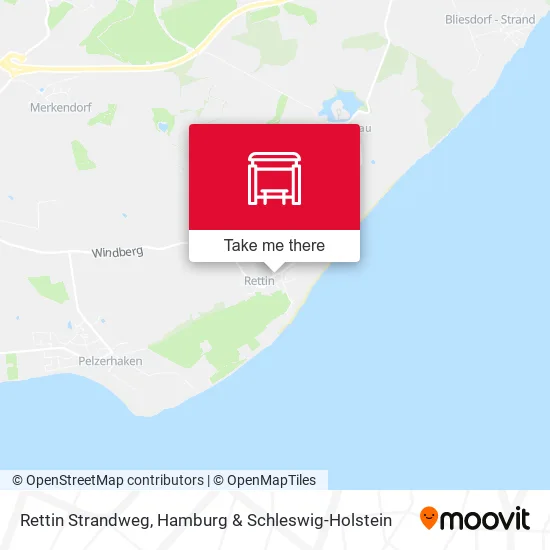 Карта Rettin Strandweg