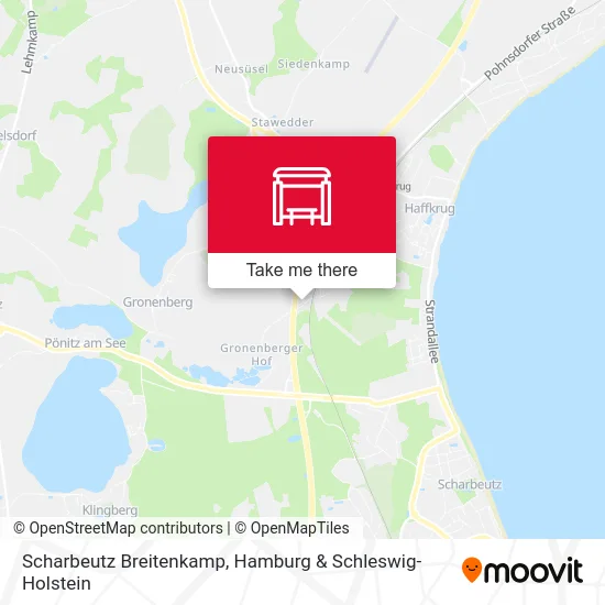 Карта Scharbeutz Breitenkamp