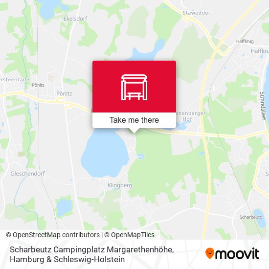Scharbeutz Campingplatz Margarethenhöhe map