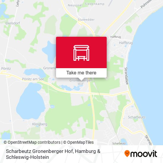 Scharbeutz Gronenberger Hof map