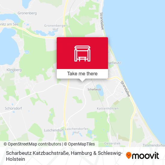 Scharbeutz Katzbachstraße map