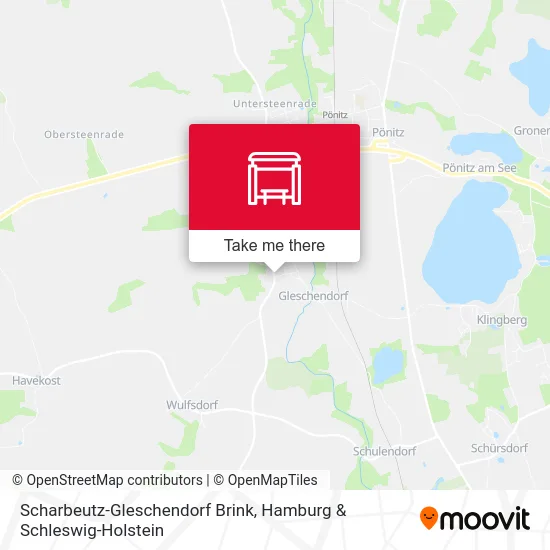 Карта Scharbeutz-Gleschendorf Brink