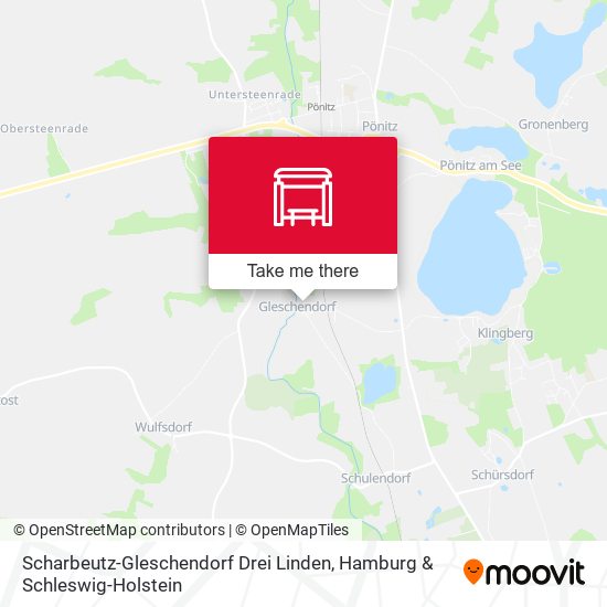 Scharbeutz-Gleschendorf Drei Linden map