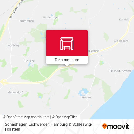 Карта Schashagen Eichwerder