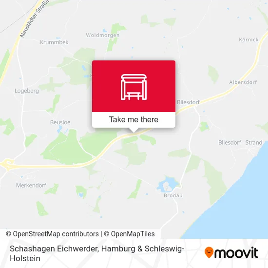 Карта Schashagen Eichwerder