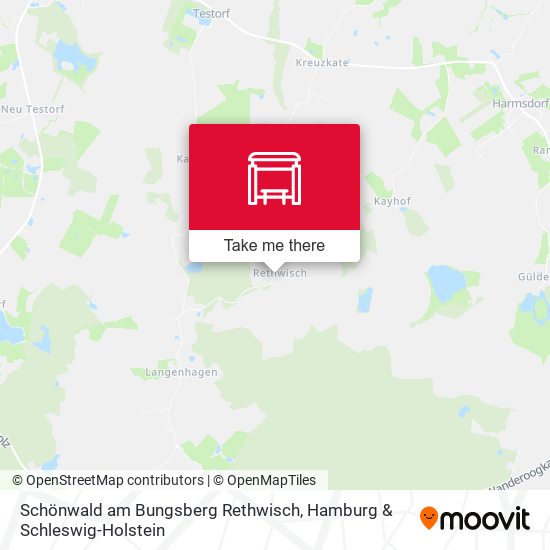 Schönwald am Bungsberg Rethwisch map