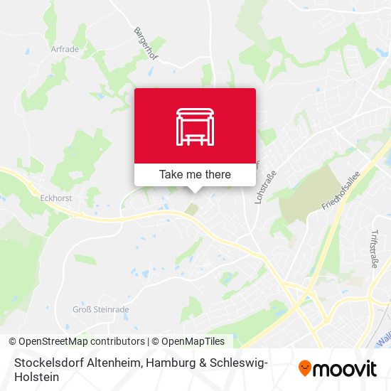 Stockelsdorf Altenheim map