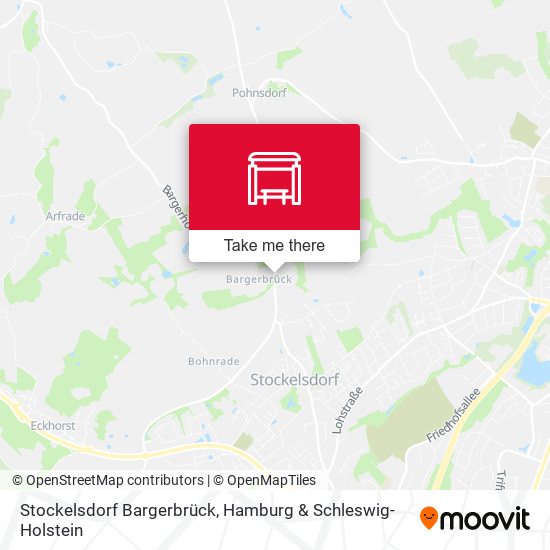 Stockelsdorf Bargerbrück map