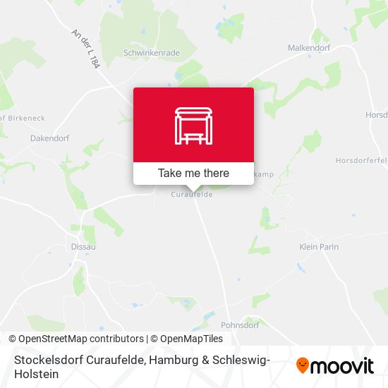 Stockelsdorf Curaufelde map