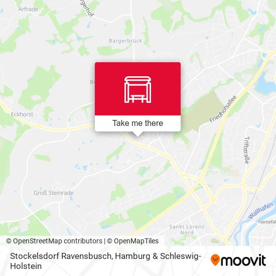 Карта Stockelsdorf Ravensbusch
