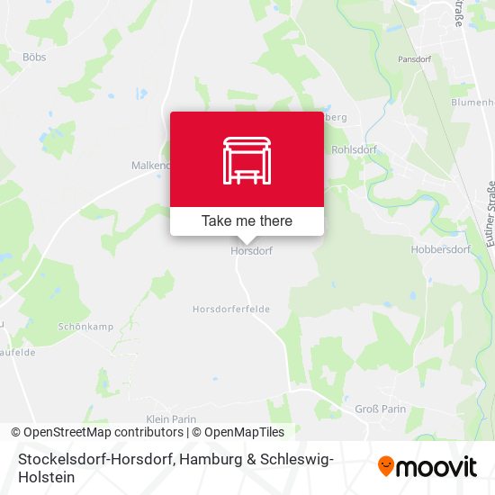 Stockelsdorf-Horsdorf map