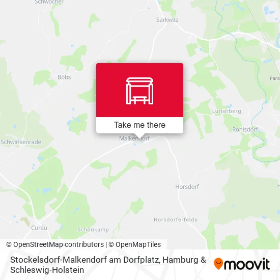 Карта Stockelsdorf-Malkendorf am Dorfplatz