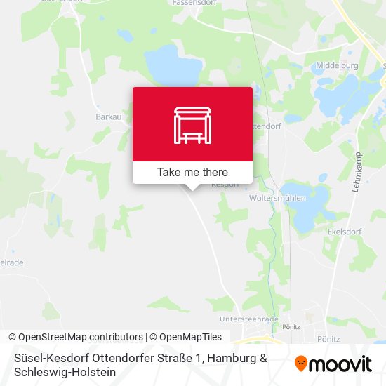 Süsel-Kesdorf Ottendorfer Straße 1 map