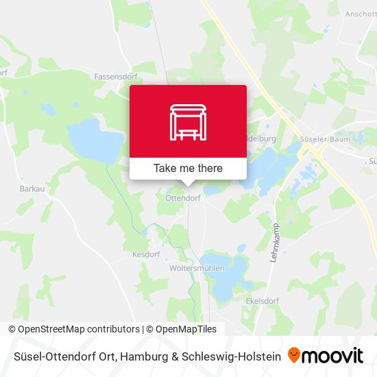Süsel-Ottendorf Ort map