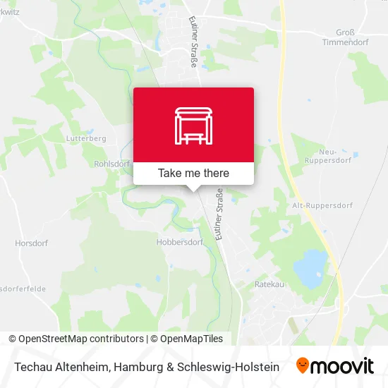 Карта Techau Altenheim