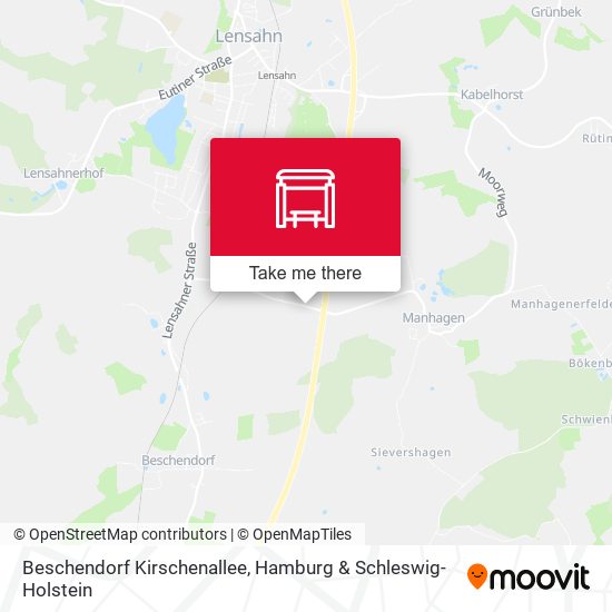 Beschendorf Kirschenallee map