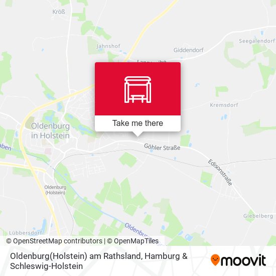 Oldenburg(Holstein) am Rathsland map