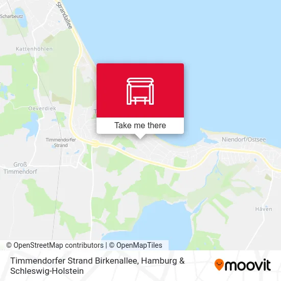 Карта Timmendorfer Strand Birkenallee