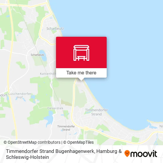 Карта Timmendorfer Strand Bugenhagenwerk