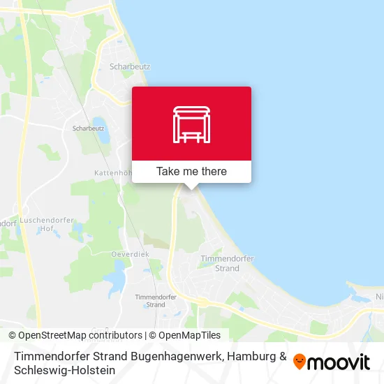 Карта Timmendorfer Strand Bugenhagenwerk