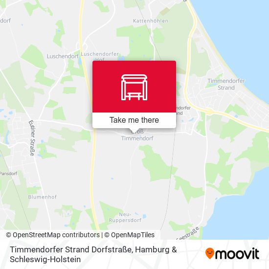 Timmendorfer Strand Dorfstraße map