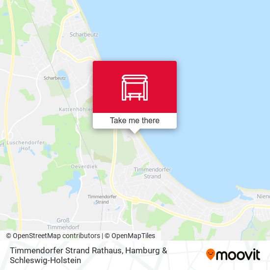 Timmendorfer Strand Rathaus map