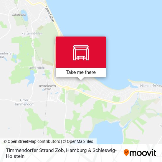 Timmendorfer Strand Zob map