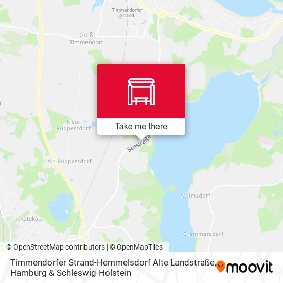 Карта Timmendorfer Strand-Hemmelsdorf Alte Landstraße