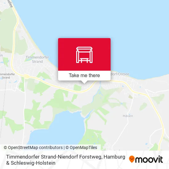 Карта Timmendorfer Strand-Niendorf Forstweg