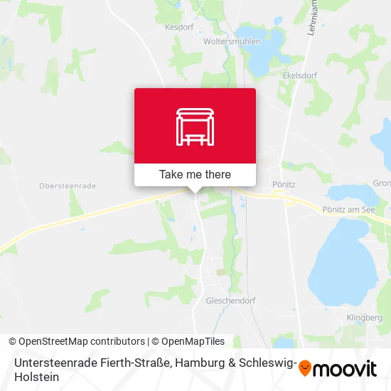 Карта Untersteenrade Fierth-Straße