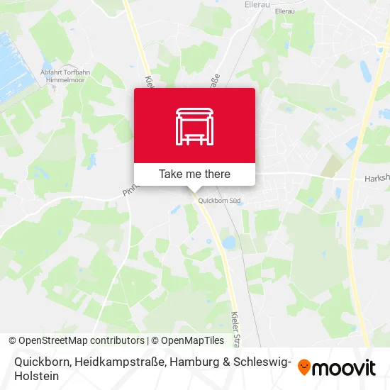 Карта Quickborn, Heidkampstraße