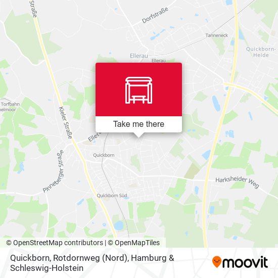 Quickborn, Rotdornweg (Nord) map
