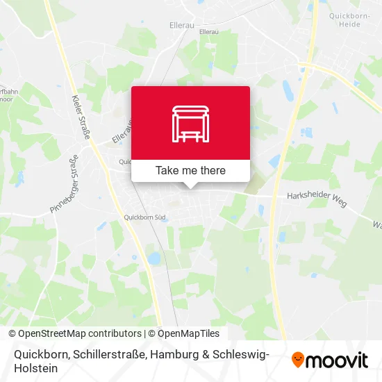 Карта Quickborn, Schillerstraße