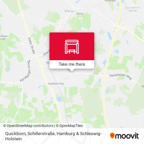 Карта Quickborn, Schillerstraße