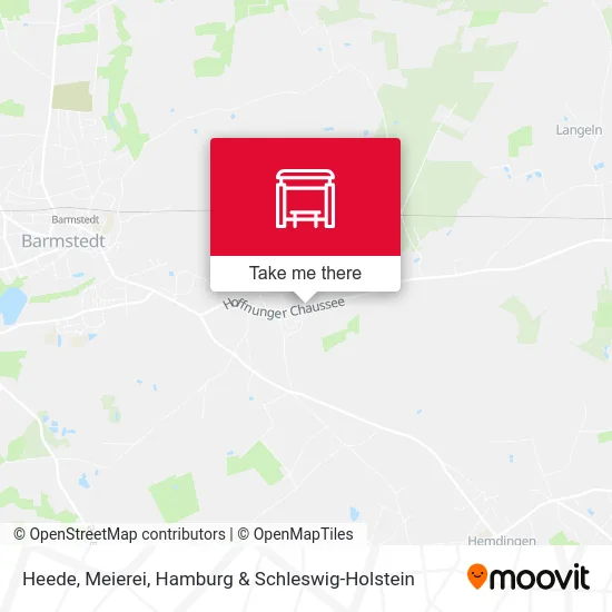 Карта Heede, Meierei