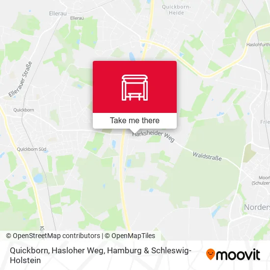 Карта Quickborn, Hasloher Weg
