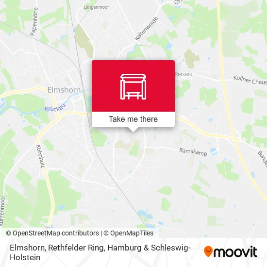 Карта Elmshorn, Rethfelder Ring