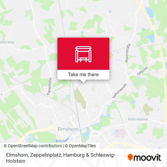 Elmshorn, Zeppelinplatz map
