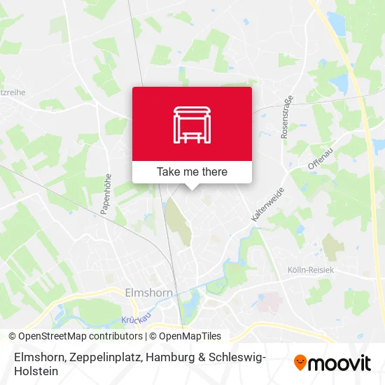 Карта Elmshorn, Zeppelinplatz
