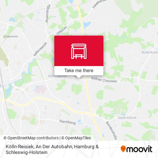 Kölln-Reisiek, An Der Autobahn map